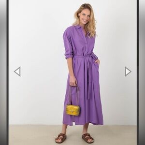 XiRENA Purple Long Sleeve Dress Brand new with tag
